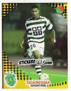 Cromo Quaresma - Futebol 2002-2003 - Panini