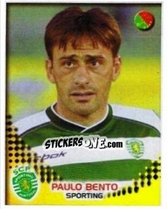Sticker Paulo Bento - Futebol 2002-2003 n. 299 - Panini