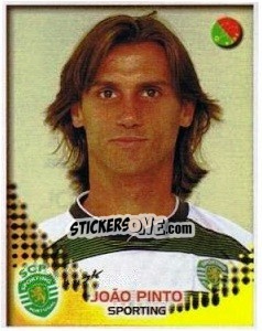 Sticker João Pinto - Futebol 2002-2003 - Panini