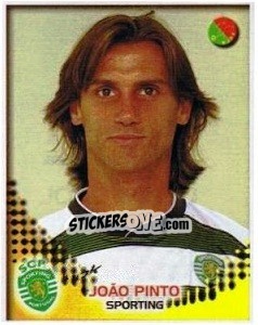Sticker João Pinto - Futebol 2002-2003 n. 304 - Panini
