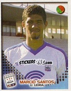 Figurina Márcio Santos - Futebol 2002-2003 - Panini