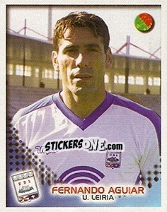 Cromo Fernando Aguiar - Futebol 2002-2003 - Panini