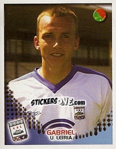 Sticker Gabriel - Futebol 2002-2003 n. 316 - Panini