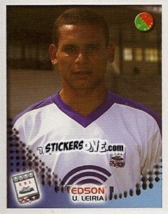 Sticker Edson - Futebol 2002-2003 n. 319 - Panini