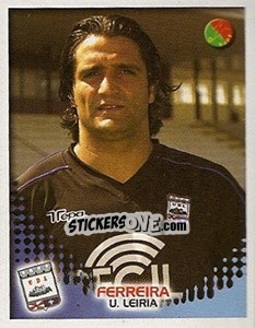 Sticker Ferreira - Futebol 2002-2003 n. 330 - Panini