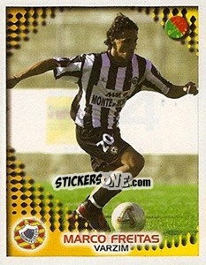 Sticker Marco Freitas - Futebol 2002-2003 n. 334 - Panini