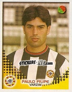 Sticker Paulo Filipe - Futebol 2002-2003 n. UN32 - Panini