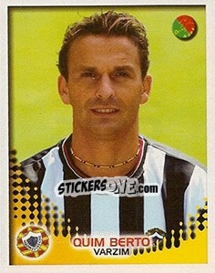 Figurina Quim Berto - Futebol 2002-2003 - Panini