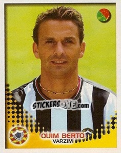 Sticker Quim Berto - Futebol 2002-2003 n. 336 - Panini