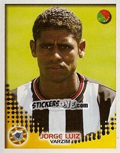 Sticker Jorge Luiz - Futebol 2002-2003 n. 341 - Panini