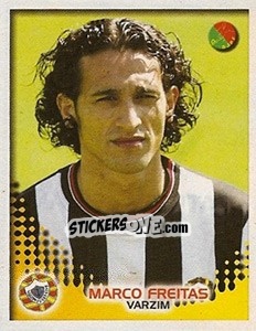 Sticker Marco Freitas - Futebol 2002-2003 - Panini