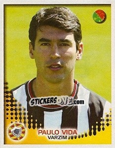 Sticker Paulo Vida - Futebol 2002-2003 n. 348 - Panini
