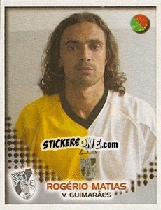 Cromo Rogério Matias - Futebol 2002-2003 - Panini