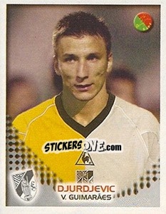 Sticker Djurdjevic - Futebol 2002-2003 - Panini