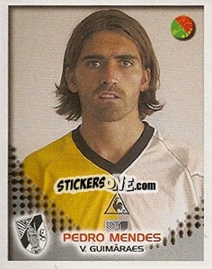 Sticker Pedro Mendes - Futebol 2002-2003 - Panini