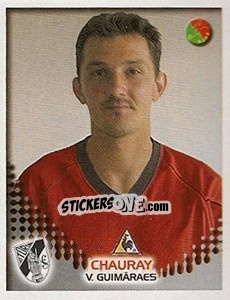 Sticker Chauray - Futebol 2002-2003 - Panini