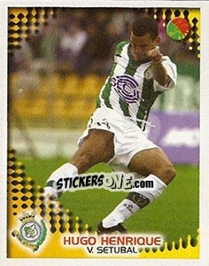 Sticker Hugo Henrique - Futebol 2002-2003 n. 378 - Panini