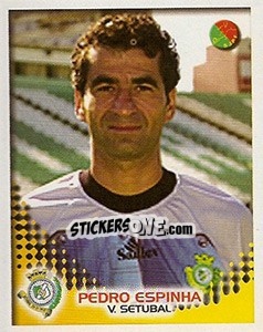 Cromo Pedro Espinha - Futebol 2002-2003 - Panini