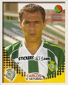Figurina Carlos - Futebol 2002-2003 - Panini