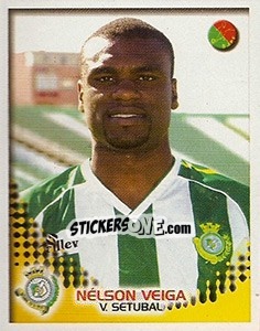 Cromo Nélson Veiga - Futebol 2002-2003 - Panini