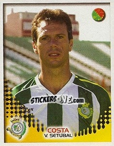 Figurina Costa - Futebol 2002-2003 n. 386 - Panini
