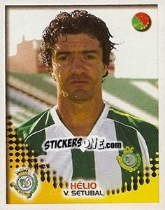 Sticker Hélio - Futebol 2002-2003 n. 387 - Panini