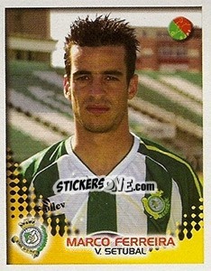 Figurina Marco Ferreira - Futebol 2002-2003 - Panini