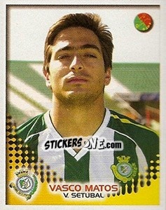 Figurina Vasco Matos - Futebol 2002-2003 - Panini