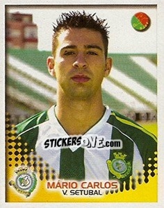Sticker Mário Carlos - Futebol 2002-2003 - Panini