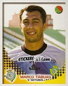 Sticker Marco Tábuas - Futebol 2002-2003 - Panini