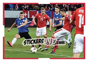 Sticker Figurina 9 - Swiss Football Stars - Panini