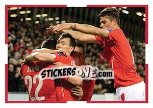 Sticker Figurina 11 - Swiss Football Stars - Panini