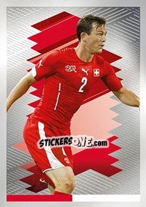Sticker Lichtsteiner - Swiss Football Stars n. 52 - Panini