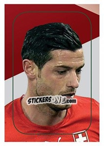 Sticker Dzemaili - Swiss Football Stars n. 90 - Panini
