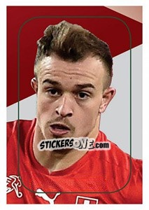 Sticker Shaqiri - Swiss Football Stars n. 98 - Panini