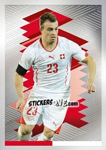 Sticker Shaquiri - Swiss Football Stars - Panini