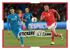 Sticker Figurina 105 - Swiss Football Stars - Panini