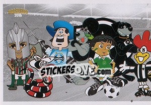 Sticker Puzzle 1 - Campeonato Brasileiro 2016 n. a00 - Panini