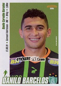 Sticker Danilo Barcelos - Campeonato Brasileiro 2016 n. 7 - Panini