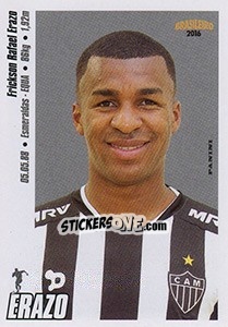 Figurina Erazo - Campeonato Brasileiro 2016 n. 20 - Panini