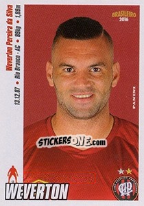 Sticker Weverton - Campeonato Brasileiro 2016 n. 33 - Panini