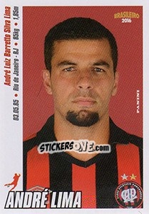 Sticker André Lima - Campeonato Brasileiro 2016 n. 47 - Panini