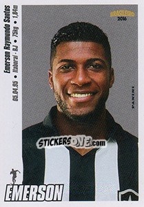 Cromo Emerson - Campeonato Brasileiro 2016 n. 52 - Panini