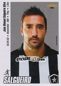 Cromo Salgueiro - Campeonato Brasileiro 2016 n. 62 - Panini