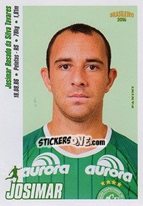 Sticker Josimar - Campeonato Brasileiro 2016 n. 74 - Panini