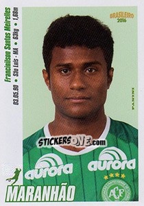 Cromo Maranhão - Campeonato Brasileiro 2016 n. 79 - Panini