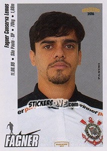 Sticker Fagner - Campeonato Brasileiro 2016 n. 82 - Panini