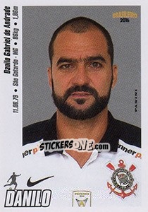 Sticker Danilo - Campeonato Brasileiro 2016 n. 87 - Panini