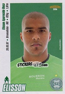 Sticker Elisson - Campeonato Brasileiro 2016 n. 97 - Panini