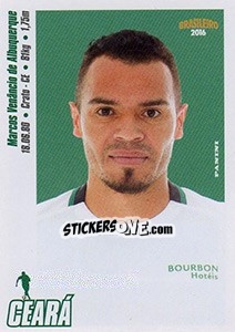 Sticker Ceará - Campeonato Brasileiro 2016 n. 99 - Panini